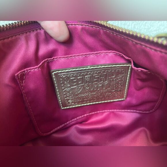 COACH POPPY LIMITED EDITION GRAFFITI SHOULDER BAG - Picture 3 of 11